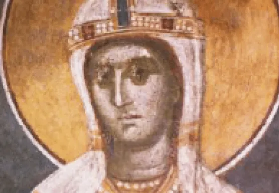Fresco of Jefimija