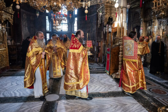 Celebration of Christmas at Hilandar Monastery