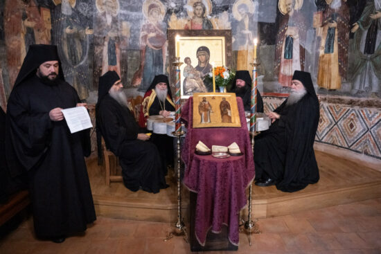 The Feast of Saint Sava Solemnly Celebrated at Hilandar