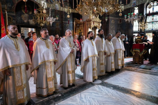 The Feast of Vidovdan at the Hilandar Monastery